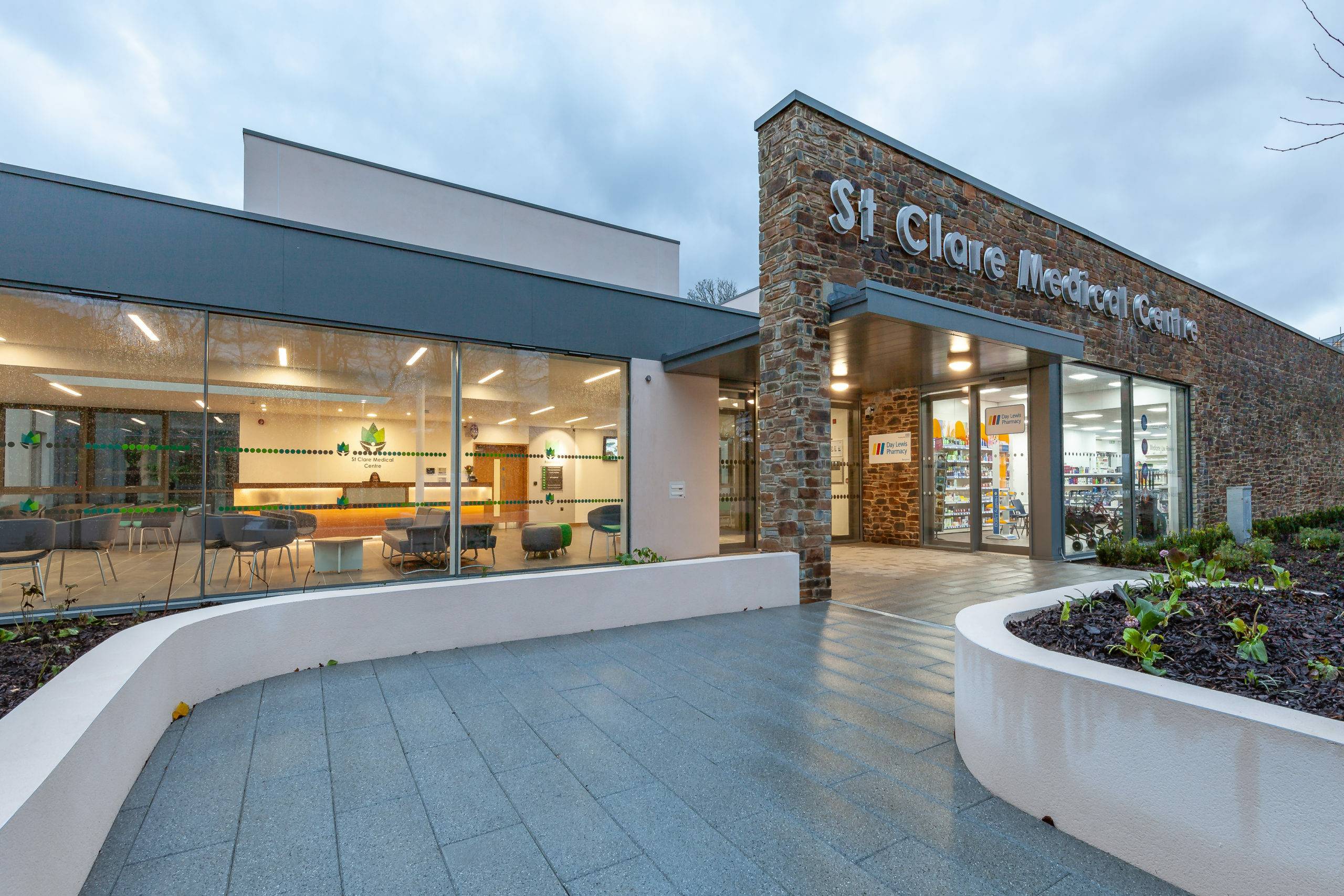 St Clare Medical Centre main entrance
